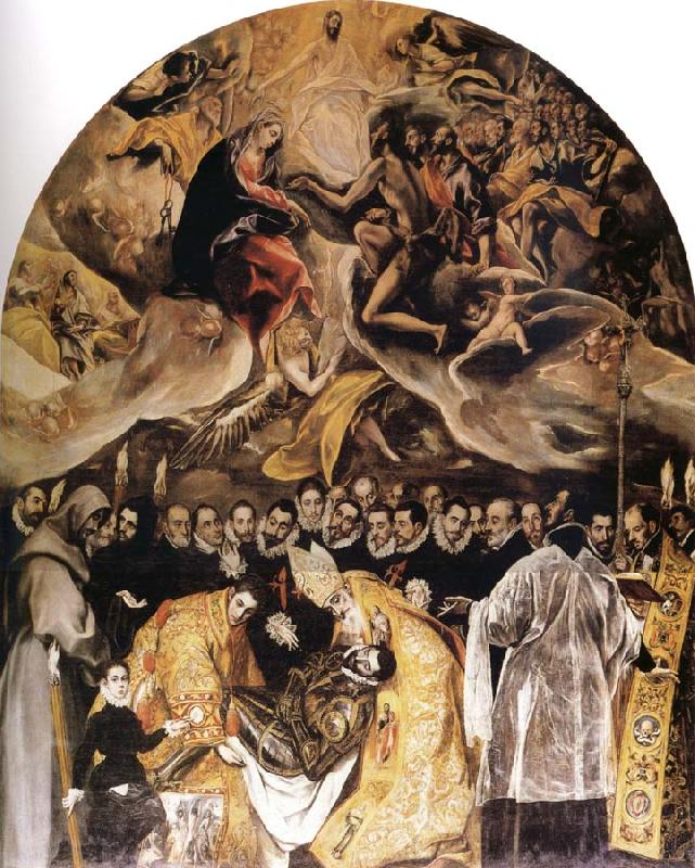 El Greco The Burial of Count Orgaz